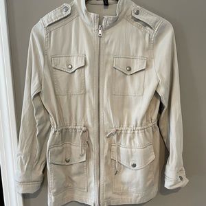 Express Tan Utility Coat